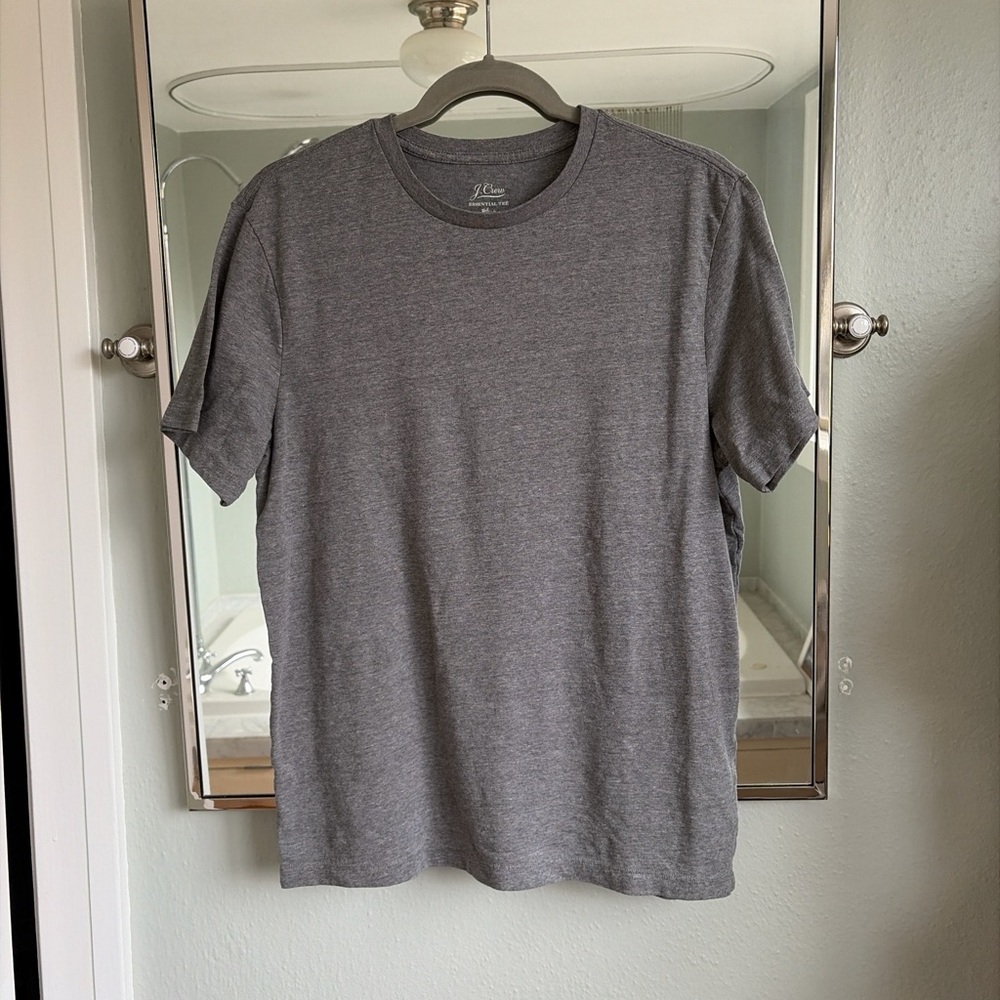 J. Crew grey essential tee